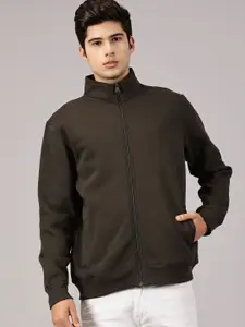 BLACK BUCK Men Front-Open Sweatshirt