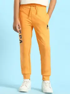 U.S. Polo Assn. Kids Infant Boys Pure Cotton Joggers