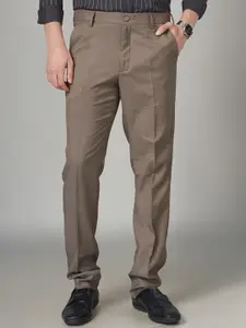 Berkshire Men Smart Mid-Rise Slim Fit Trousers
