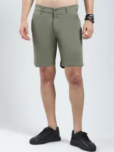 Monte Carlo Men Mid-Rise Cotton Regular Shorts