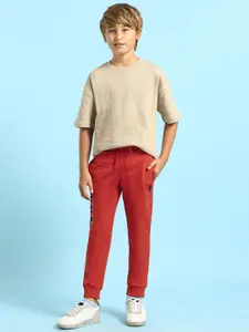 U.S. Polo Assn. Kids Boys Pure Cotton Joggers