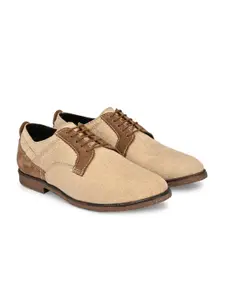 CARLO ROMANO Men Leather Brogues