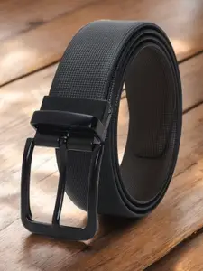 Provogue Men Textured Leather Reversible Belt