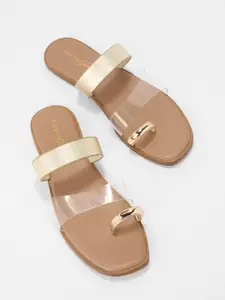 Forever Glam by Pantaloons Women One Toe Flats