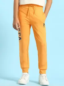 U.S. Polo Assn. Kids Boys Pure Cotton Joggers
