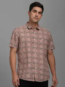 Louis Philippe Jeans Men Slim Fit Printed Casual Shirt