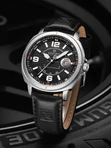 Naviforce Men Dial & Leather Straps Analogue Watch NF8078_S W B