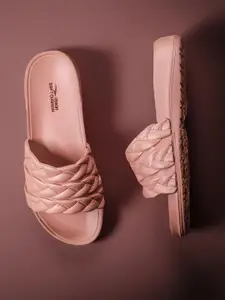 ASIAN Women Textured Flip Flops