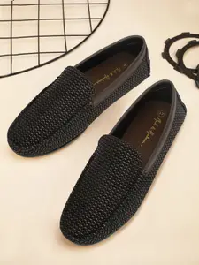 Mast & Harbour Men Slip-On Round Toe Driving Shoes