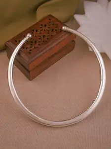 VIRAASI Silver-Plated Hasli Necklace