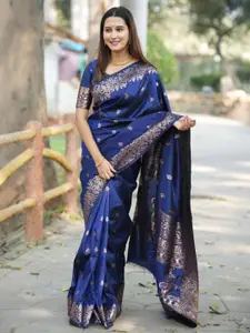 SGF11 Ethnic Motifs Zari Pure Silk Kanjeevaram Saree