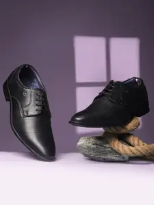 Bata Men Round-Toe Formal Derbys