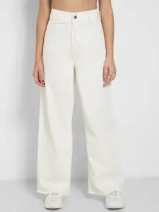 SF JEANS by Pantaloons Women Regular Fit High-Rise Low Distress Jeans