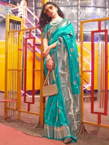 SGF11 Ethnic Motifs Zari Pure Silk Kanjeevaram Saree