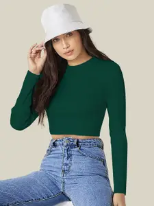 Dream Beauty Fashion Women Fitted Crop Top