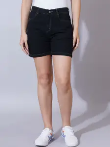 The Roadster Lifestyle Co Mid Rise Denim Shorts