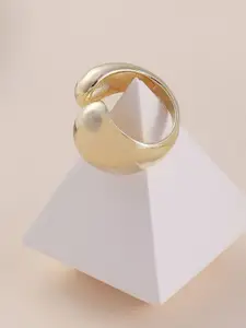 DressBerry Gold-Plated Finger Ring