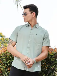 Thomas Scott Men Classic Slim Fit Casual Shirt