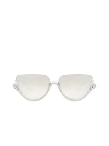 PURPLE WINGS Women Cateye Sunglasses with UV Protected Lens PWSG037CATEYE