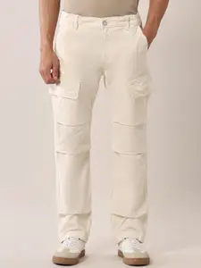 U.S. Polo Assn. Denim Co. Men Slim Fit Cargos Trousers