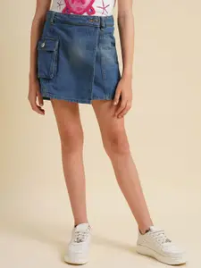 Vero Moda Girls Pure Cotton Mini Skort