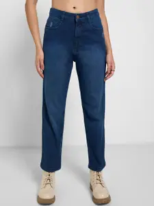 SF JEANS by Pantaloons Women Regular Fit Low Distress Light Fade Non Stretchable Jeans