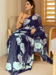 KALINI Floral Printed Saree