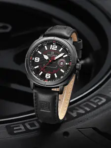 Naviforce Men Dial & Leather Straps Analogue Watch NF8078_B R B