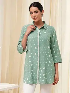 Biba Women Standard Floral Printed Casual Shirt