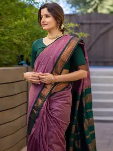 SGF11 Zari Pure Linen Kanjeevaram Saree