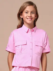 U.S. Polo Assn. Kids U.S. Polo Assn. Girls Cotton Shirt Top
