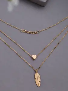 DressBerry Gold-Plated Layered Necklace