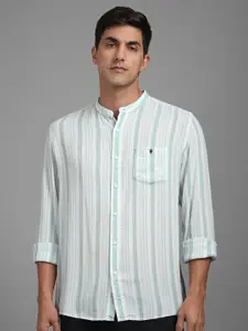 Louis Philippe Jeans Men Slim Fit Striped Casual Shirt