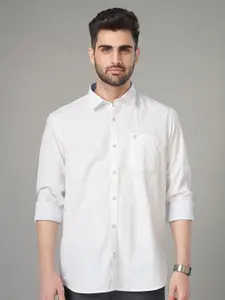 Berkshire Men Spread Collar Comfort Slim Fit Formal Shirt