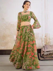 Shae by SASSAFRAS Printed Ready to Wear Lehenga &