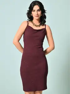 IUGA Embellished Bodycon Mini Dress