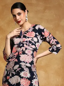 Varanga Women Floral Printed Floral Kurta