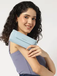 Fastrack Women PU Zip Around Wallet