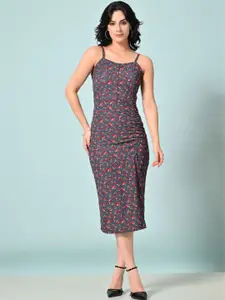 IUGA Floral Bodycon Dress
