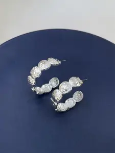 Accessorize London Contemporary Shaped Hoop Earrings