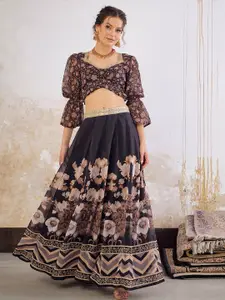 Shae by SASSAFRAS Printed Ready to Wear Lehenga &
