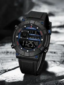 Naviforce Men Printed Dial & Straps Digital Watch NF9241T_B BE B