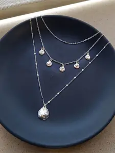 Accessorize Disc Layered Necklace