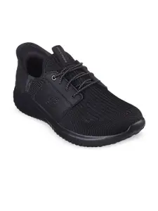 Skechers Men DELSON 3.0 - LAVELL Black Casual Slip Ins Shoe