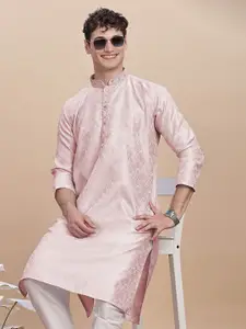 Anouk Men Thread Work Pathani Kurta