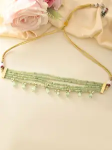 Silvermerc Designs Brass Gold-Plated Necklace