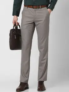 Peter England Men Slim Fit Trousers