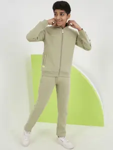 Sweet Dreams Boy Mock Neck Long Sleeves Mid-Rise Tracksuits