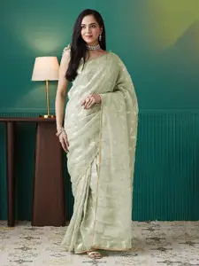 RACHNA Paisley Organza Designer Saree