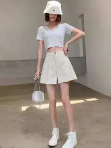 StyleCast x Revolte Women High-Rise Shorts